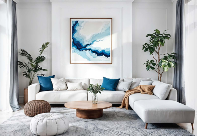 Indiabulls Heights Living Room